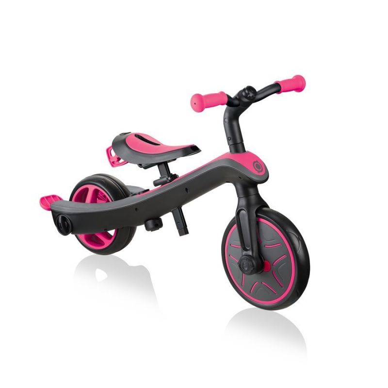17. 4-in-1 bike Globber Explorer Trike Fuchsia 632-110-2 HS-TNK-000013809