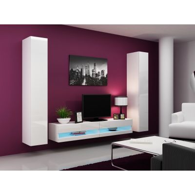 4. TV cabinet VIGO NEW '180' 30/180/40 white/white combination