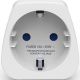 3. TRAVEL BLUE SCHUKO -> INDIA Travel Adapter