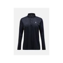 PEAK PERFORMANCE Player Long-Sleeve Polo Men black
