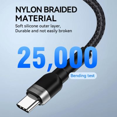 8. Wozinsky WNBCL1 Lightning / USB-C PD 30W cable 1 m - black