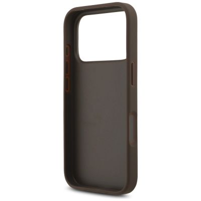 7. Guess 4G Big Logo Case for iPhone 17 Pro - Brown