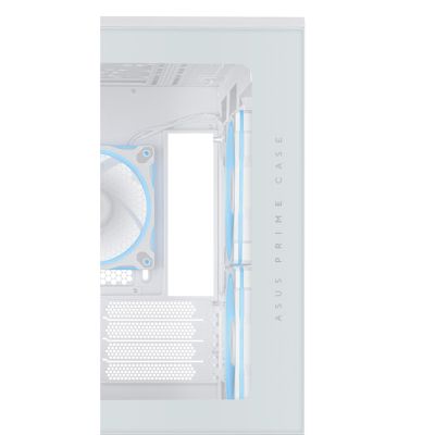 41. ASUS PRIME AP202 TG ARGB WHITE Case