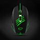12. Esperanza MX209 Claw EGM209G computer mouse (optical; 2400 DPI; black)