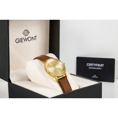 9. Giewont Sapphire Gold Women's Watch GW4130-A2