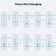 29. Stationary GaN charger UNITEK P1234AGY01-EU 188W 3xUSB-C 2xUSB-A