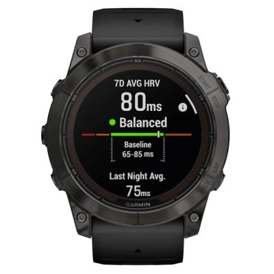 16. Garmin fenix 7X Pro 3.56 cm (1.4") MIP 51 mm Digital 280 x 280 px Touchscreen Black Wi-Fi GPS