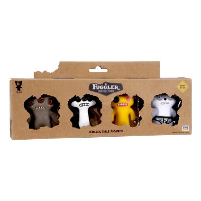 6. FUGGLER S1 COLLECTIBLE FIGURES - 4 PACK (ASSORTMENT)
