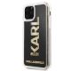 2. Karl Lagerfeld Karl Logo Glitter Case for iPhone 11 Pro - Black