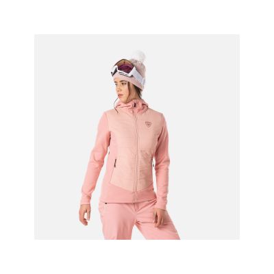 3. Rossignol W Classique Hybrid Clim Jacket Pink