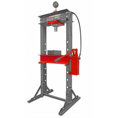 HYDRAULIC PRESS WITH 30T MANUAL GRUBBER