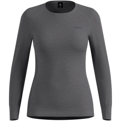 Odlo ACTIVE WARM BL TOP crew neck long sleeve women's thermal shirt l/s gray S
