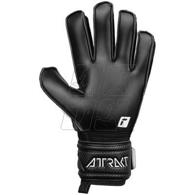 3. Goalkeeper gloves Reusch Attrakt Solid black 52-70-515-7700