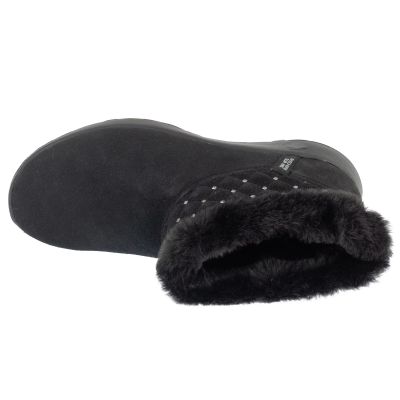 3. Skechers Slip-Ins: On-The-Go Joy - Cozy Shimmer 144816-BBK Black 36