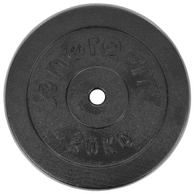 3. BLACK CAST IRON LOAD 20 KG ENERO FIT Ø26.5