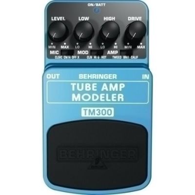 4. Behringer TM300 Effects Pedal Black, Blue