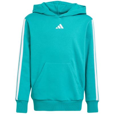 2. adidas 3 Stripes Fleece Hoodie 225 Turquoise JN2417