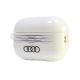 3. Audi IML Geometric Pattern Case for AirPods Pro 2 - White