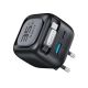 4. Havit UC250 Travel Charger with Extendable Cable (Black)