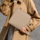 9. Tech-Protect Neoslim 15-16" Laptop Bag - Beige