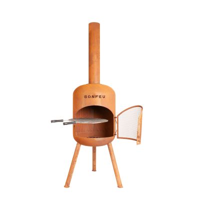 2. Bonfeu Bonbono garden fireplace rusty 4501R