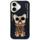 Nimmy Glasses Cool Dog iPhone 16 Case - Black
