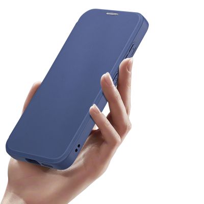 7. Dux Ducis Skin X Pro case for Samsung S24+ with magnetic ring and flap - blue