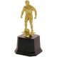 3. Plastic pedestal for a figurine - black