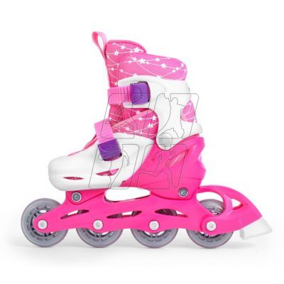 10. SMJ Sport Combo Pink LED set: 2in1 roller skates HS-TNK-000009549