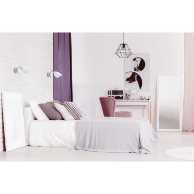 4. Classic single wall lamp Activejet NIKITA Nickel E27 for the living room