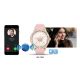 17. VELTORI VT360-1 Women's Smartwatch Pink Silicone Strap