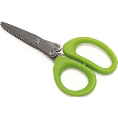 5. TWINS CUBE HERB POT WITH SCISSORS WHITE