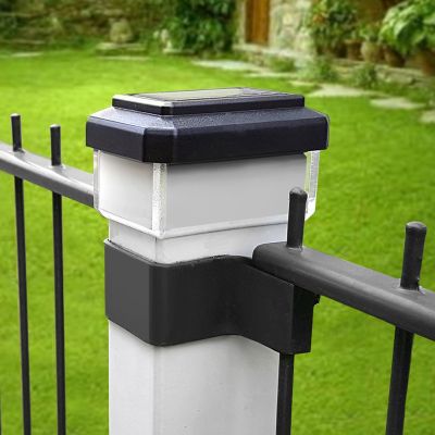 8. GREENBLUE LED SOLAR LAMP FOR POST. 100X100MM, ENVELOPE CANOPY, 3200K GB128 WW