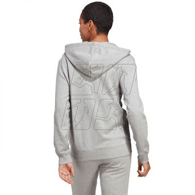 2. adidas Essentials Linear Full-Zip French Terry Hoodie W IC6866
