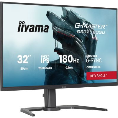 17. iiyama G-MASTER GB3272QSU-B1 computer monitor 80 cm (31.5") 2560 x 1440 px Quad HD LED Black