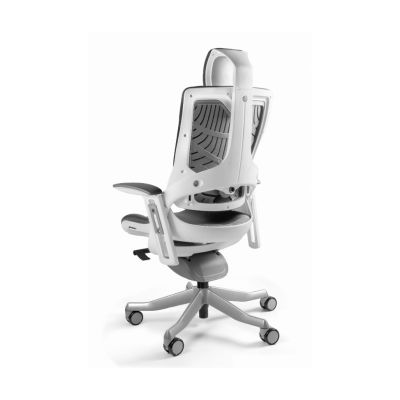 2. Wau 2 BL407 office chair, buttercup/white fabric