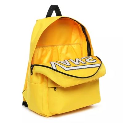 4. Vans Old Skool III Backpack Lemon Chrome - VN0A3I6R85W