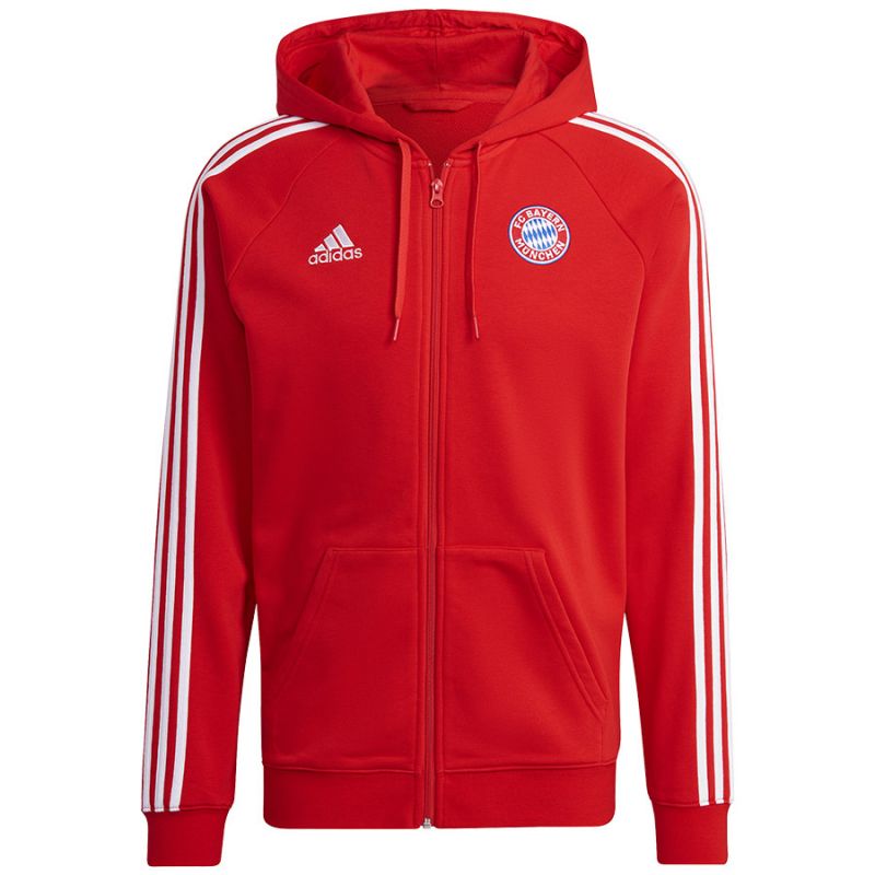 2. adidas FC Bayern DNA FZ HD M HF1356 sweatshirt