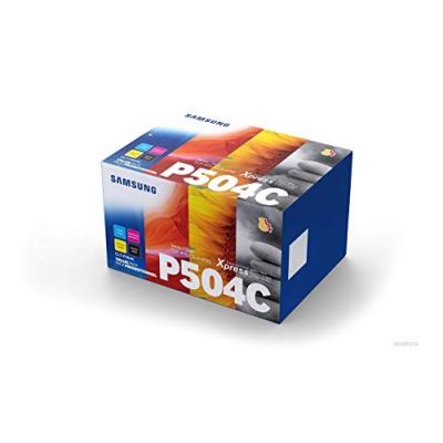 3. Samsung CLT-P504C 4-Pack Black/Cyan/Magenta/Yellow Toner Cartridges