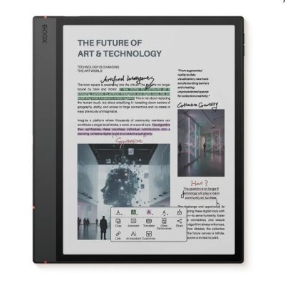 6. Ebook Onyx Boox Note Air 5 C 10.3" E-Ink Kaleido 3 64GB Wi-Fi Gray