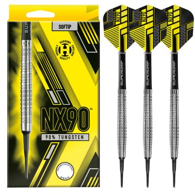 11. Harrows NX-90 90% softip darts