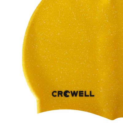 2. Crowell Recycling Pearl Silicone Swim Cap Yellow Color 7