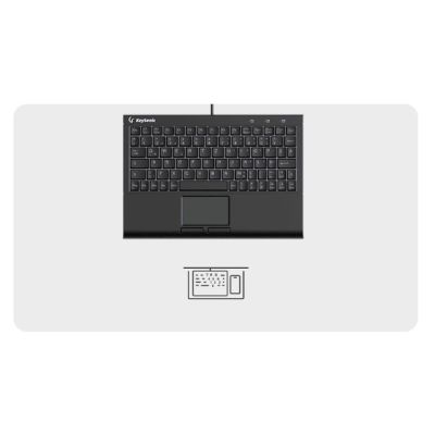 3. KeySonic KSK-3211ELU (DE) Keyboard Home USB QWERTZ German Black