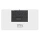 3. KeySonic KSK-3211ELU (DE) Keyboard Home USB QWERTZ German Black