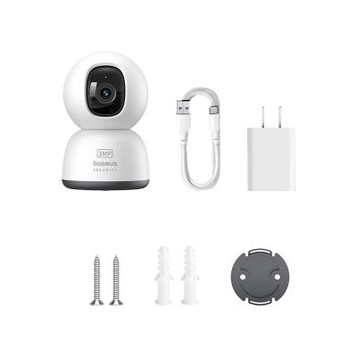 6. Baseus Security P1 Lite 2K Indoor Camera (EU Version) – White