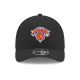 2. New Era 9FORTY New York Knicks NBA Team M-Crown Black Snapback Cap - 60755480