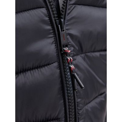 5. Jack&Jones men's down jacket JJEBRADLEY LIGHT BODYWARMER COLLAR NOO 12280970 BLACK