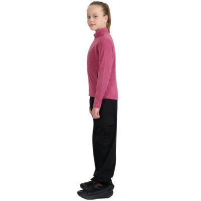 7. Fleece for girls 4F F346 dark purple 4FJWAW25TFLEF346 50S