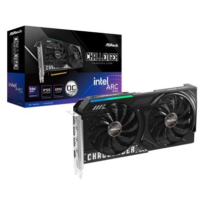 8. Asrock Intel Arc B580 Challenger 12GB OC Arc A580 GDDR6