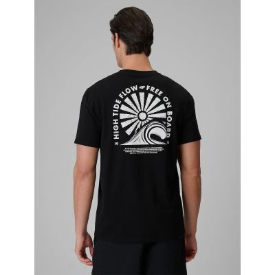 2. Men's relaxed T-shirt with print 4F 4FRSS26TTSHM4296-20S
